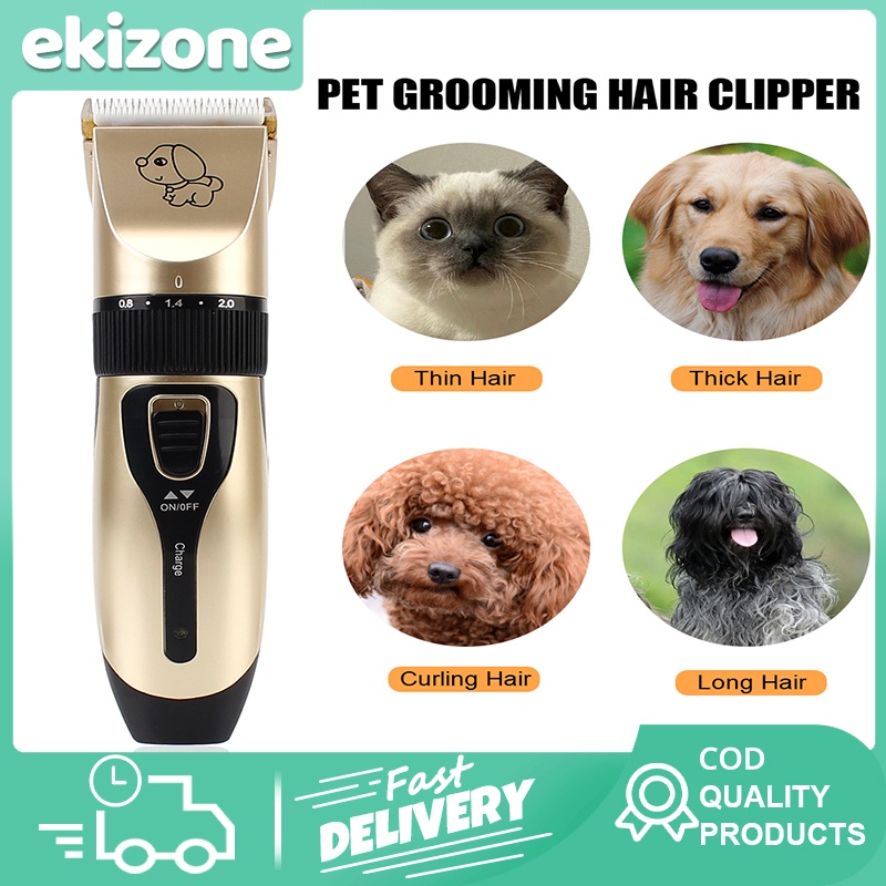 Pet Hair Trimmer Cat Dog Hair Clipp Rechargeable Haircut Shaver Hairs