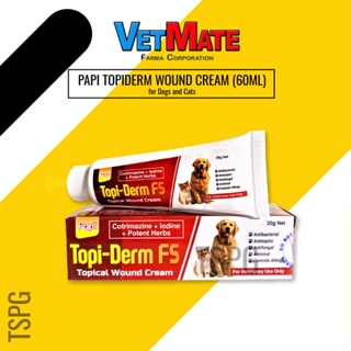 Papi Topiderm Wound Cream for dogs and cats