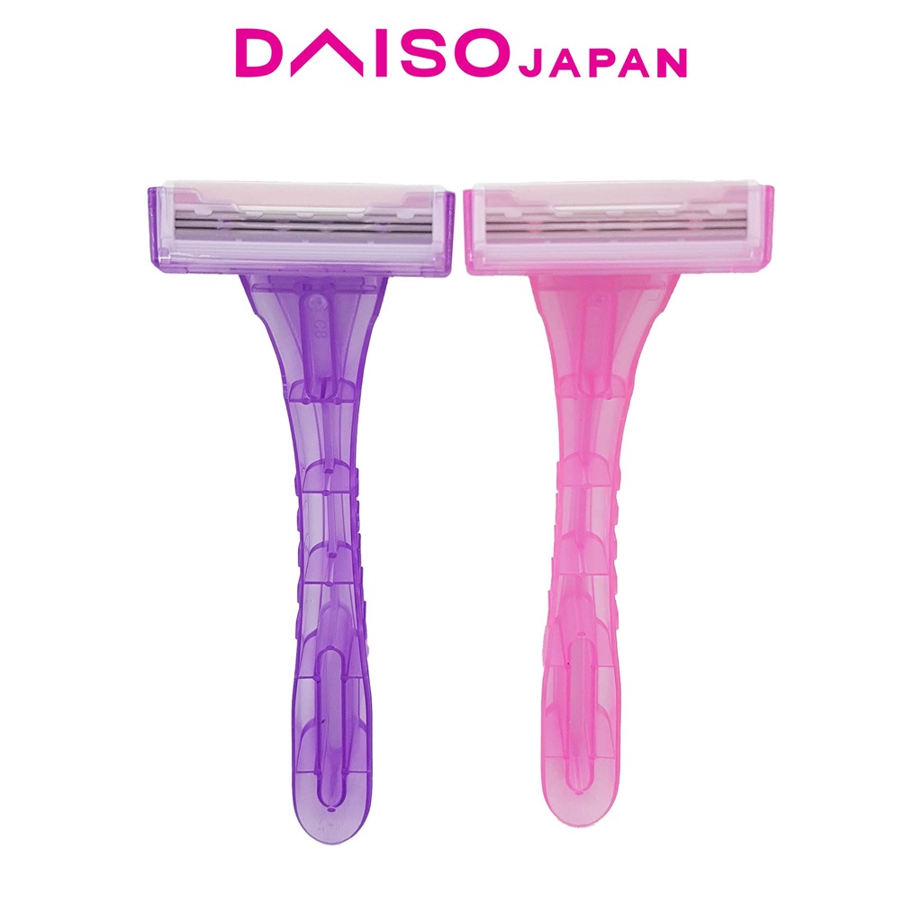 Daiso 3blade Razor 2pcs Shopee Philippines