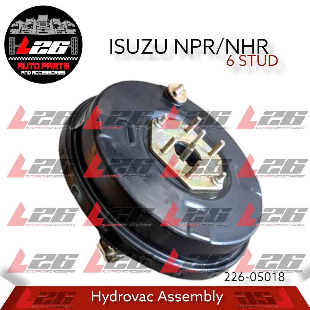 Isuzu NPR NHR Brake Booster Assembly / Hydrovac Assembly 6 Stud 226