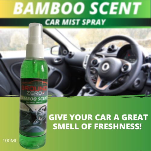Groundzero car mist spray 100ml water based scents a disinfectant spray