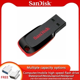 Sun's Disk High-Speed Plastic Flash Drive 4GB/8GB/16GB/32GB/64GB/128GB/256GB/512GB/1TB/2TB USB2.0 Laptop Driver
