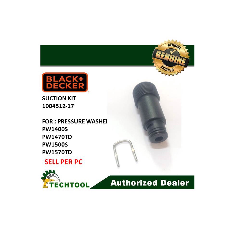 BLACK+DECKER Suction Kit 100451217 for Black+Decker Pressure Washer