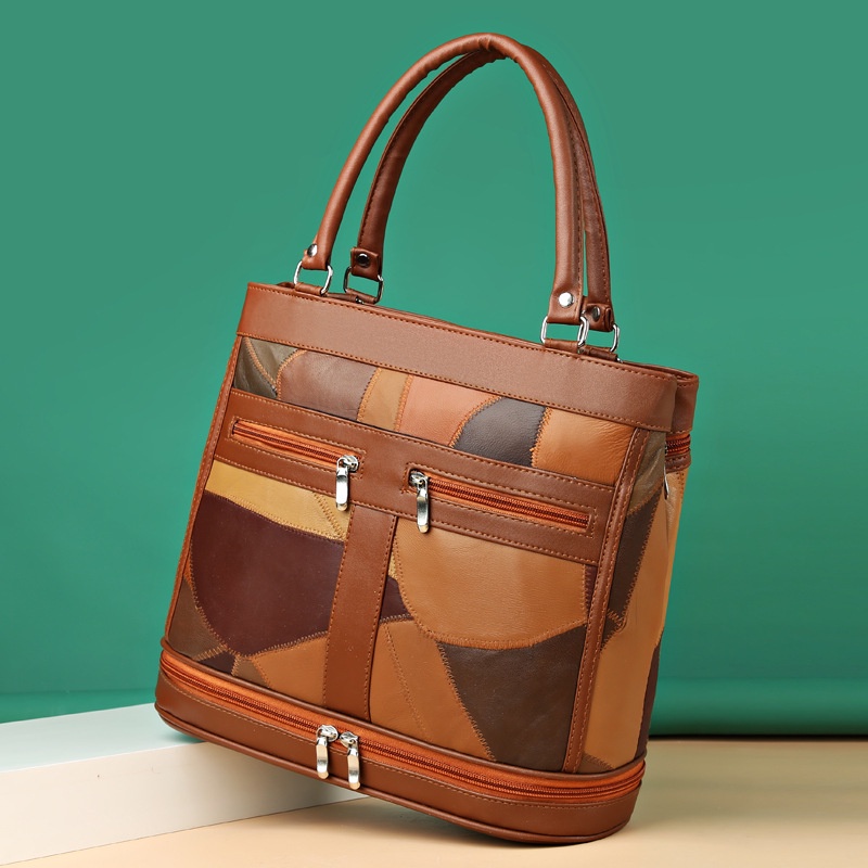 Mother's bag New highcapacity singleshoulder messenger bag Soft