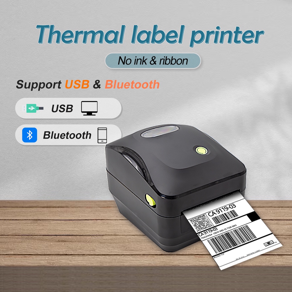 BEEPRT Waybill Printer Cellphone Bluetooth USB A6 Thermal Label Printer