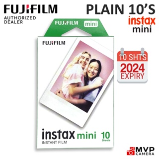 FUJIFILM Instax Mini Plain White Film 10 Sheet 20s Twin Pack 7s 8 9 25 90 50s MVP CAMERA