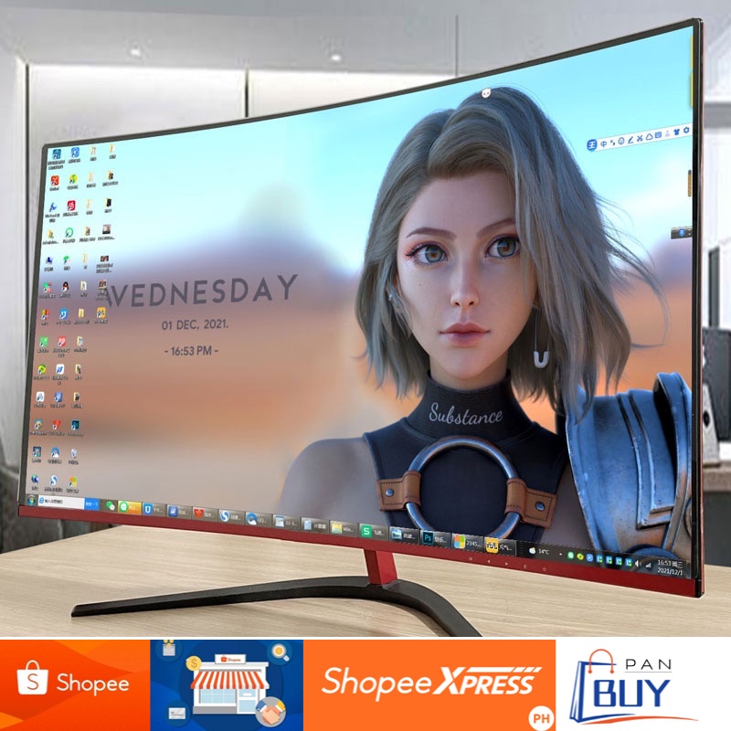 24\32 inch Gaming Monitor Computer pc laptop Desktop 75 144hz IPS 1080P