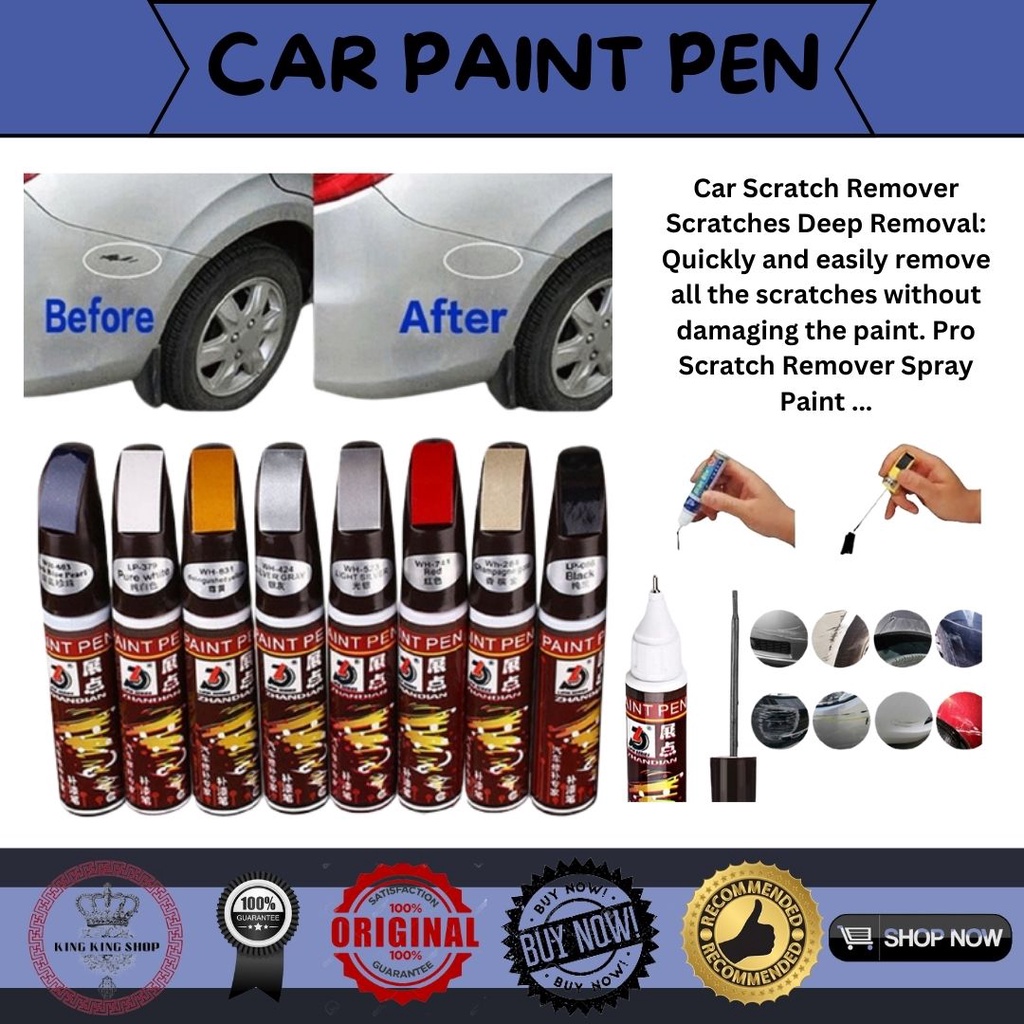 Professional Car Paint Repair Pen Waterproof Clear Car Scratch Remover