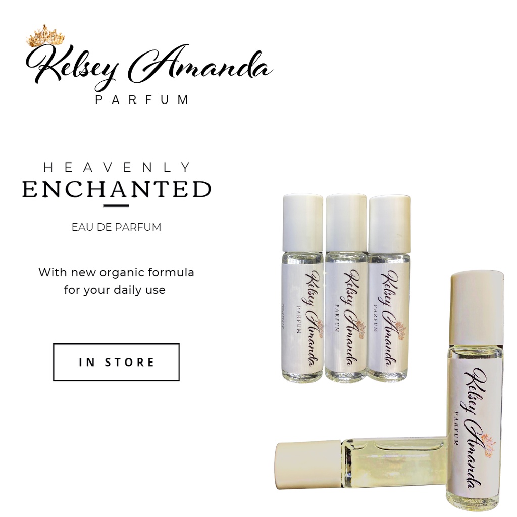 KELSEY AMANDA PARFUM for Women In Enchanted Scent (Fruity Floral) 10ml ...