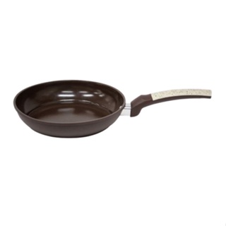 ∈☬Omega Houseware Huxley Aluminum Fry Pan Black/Brown 20cm / 22cm / 24cm / 26cm / 28cm | Non-Stick C