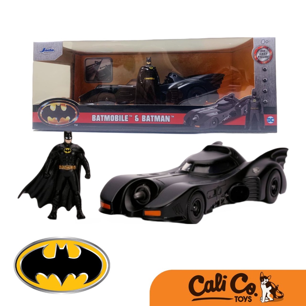 Jada Toys - DC Heroes - Batmobile & Batman | Shopee Philippines