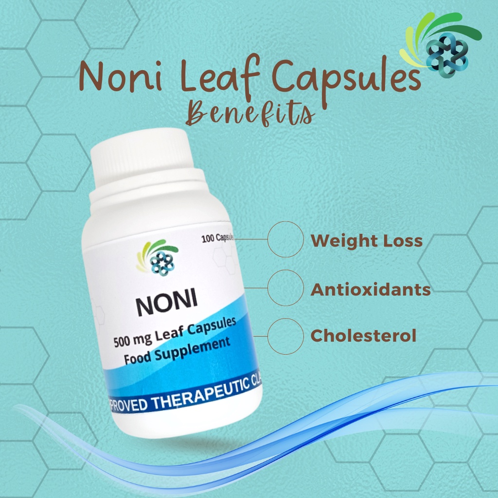 All Natural Noni Leaves Herbal Food Supplement 50 Capsules and 100 Capsules Shopee Philippines