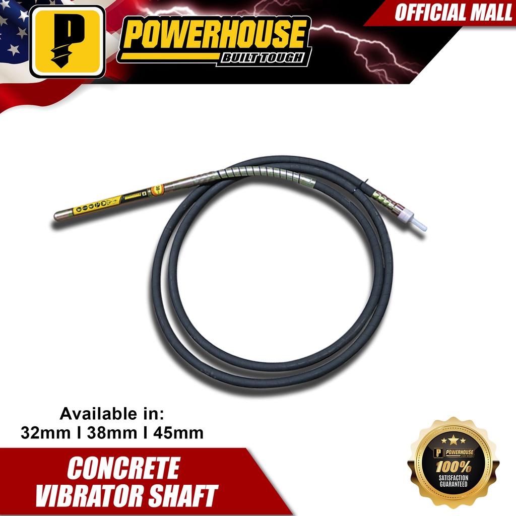POWERHOUSE Industrial Concrete Vibrator Shaft Hose (KOREA TYPE) EXTRA