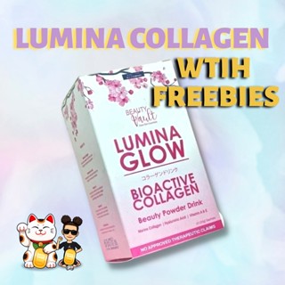 DRINKS: Lumina Glow Bioactive-collagen ( 10 sachet )𝐖𝐢𝐭𝐡 𝐅𝐑𝐄𝐄𝐁𝐈𝐄𝐒