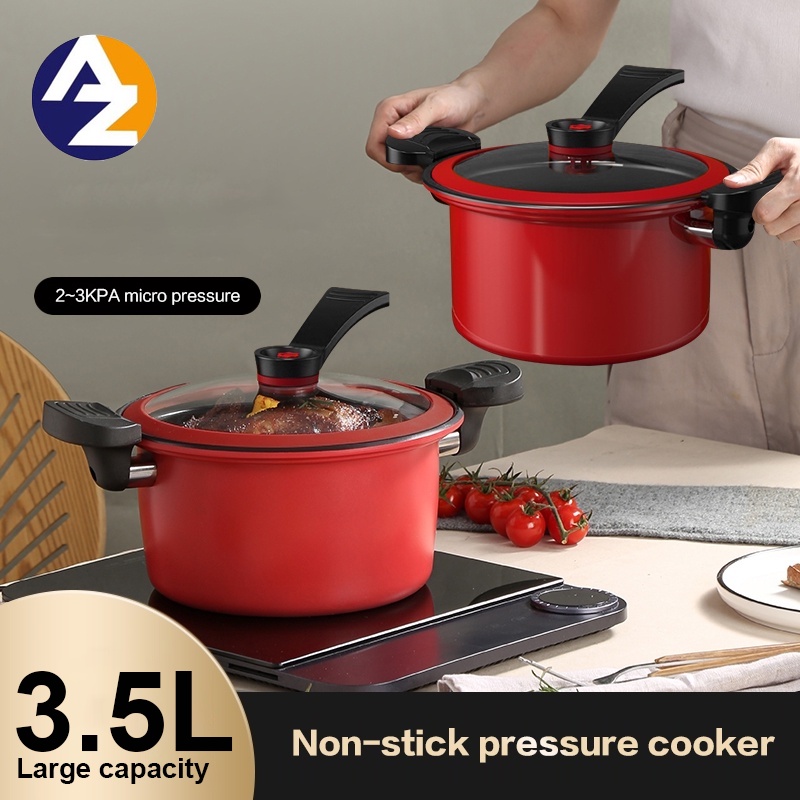 AZ Micro Pressure Cooker 3.5L japan Micro Cooker NonStick Pot