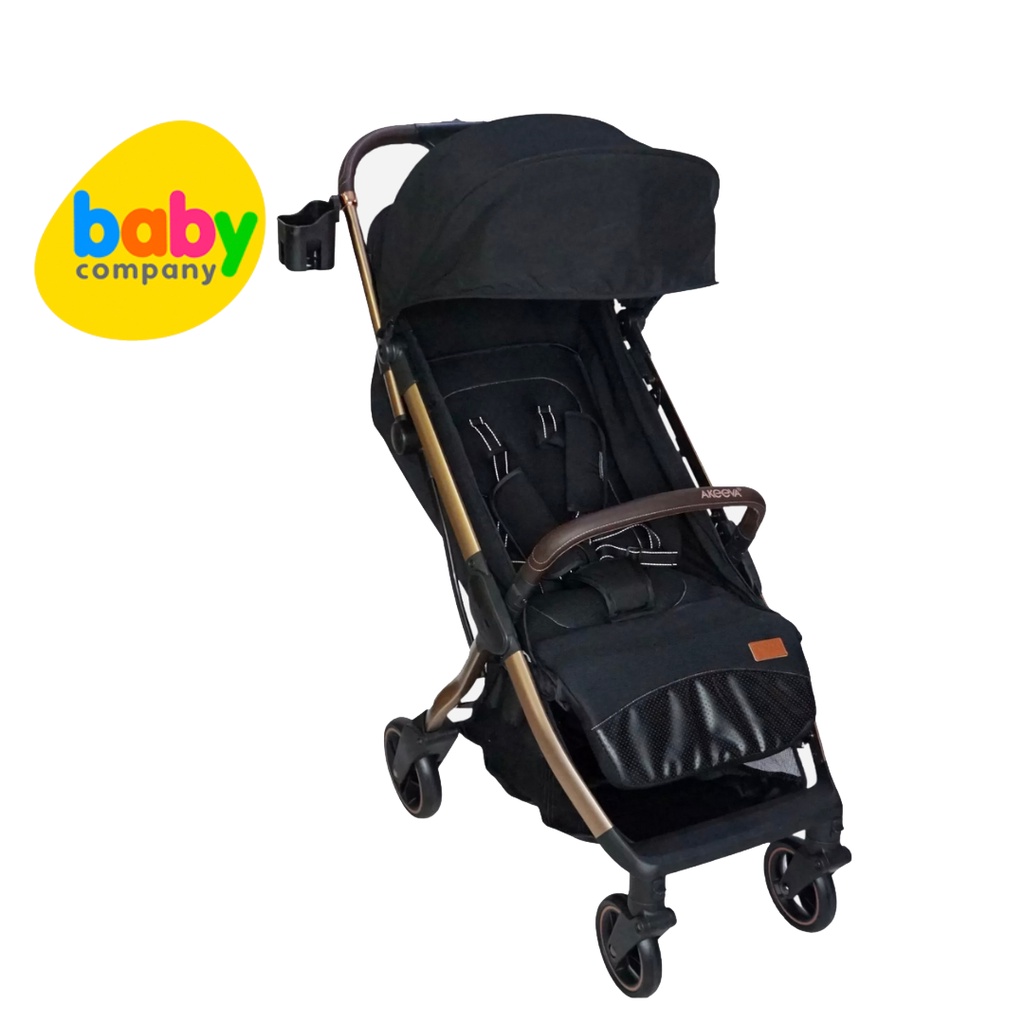 Akeeva Luxury SelfFold Travel Stroller Auto Gold Shopee Philippines