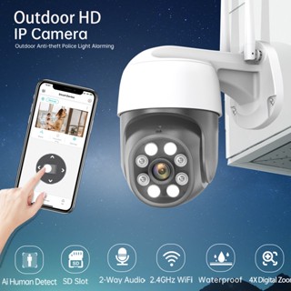 ANBIUX 8MP HD IP Camera 4K Ai Human Detection 1080P Audio WI-FI PTZ Camera Outdoor 5MP Color Infrared P2P CCTV Camera Video Surveillance IP66 Waterproof #2