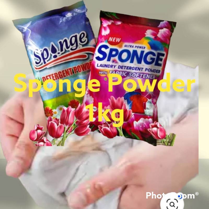 Powder Detergent Sponge with Fabcon 1kg Shopee Philippines