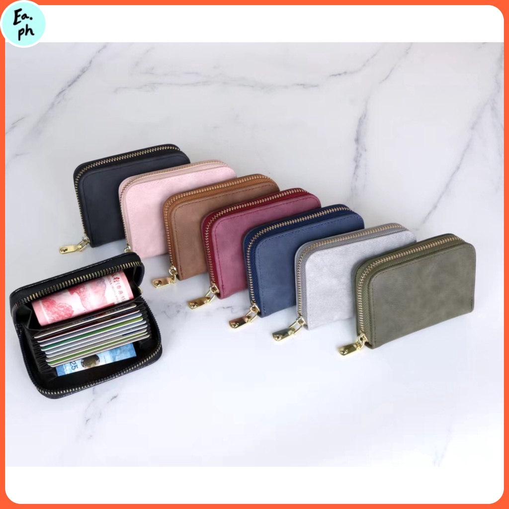 Ladies Card Wallet Credit Card Holder Organizer Gamoza or Genuine