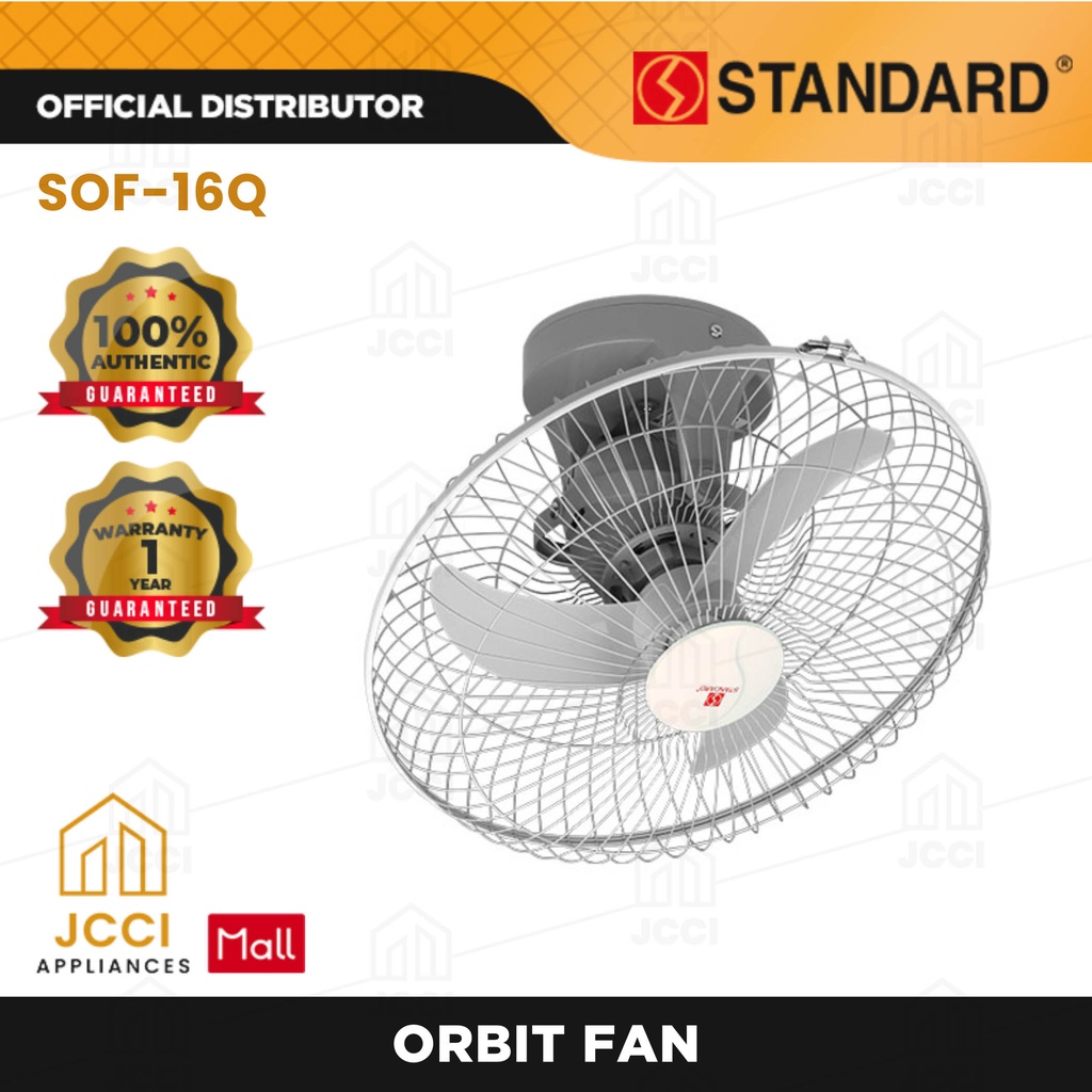 Standard Ceiling/Orbit Fan - Banana Type - 16 Inches (Sof-16Q/B) | Shopee  Philippines