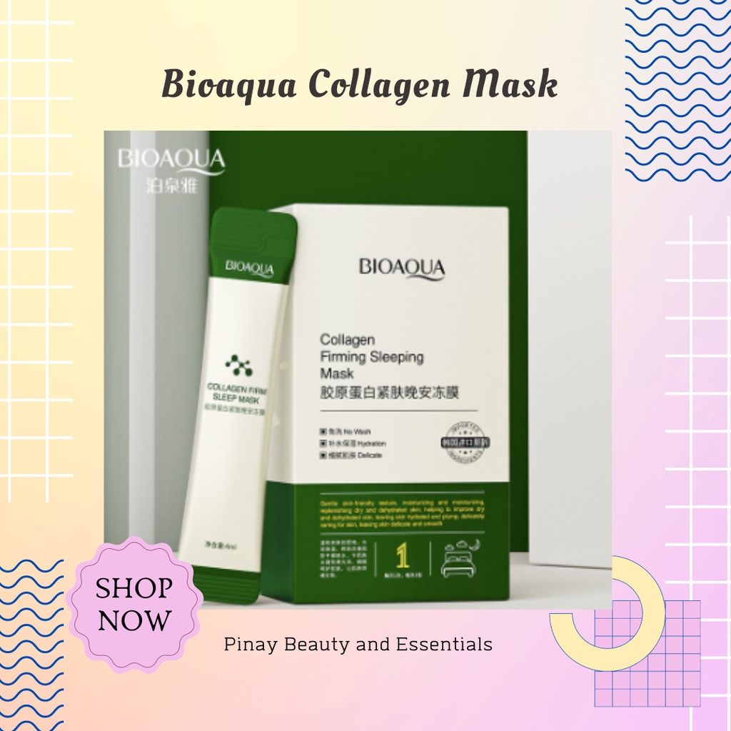 BIOAQUA Collagen Firming Good Night Sleeping Mask AntiAging