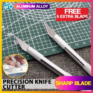 Precision Knife Cutter with FREE 5 EXTRA BLADES