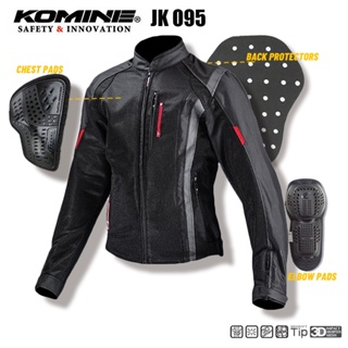 KOMINE JK095 Breathable Motorcycle Jacket Men Ride High-performance Drop Resistance Clothing Jacket