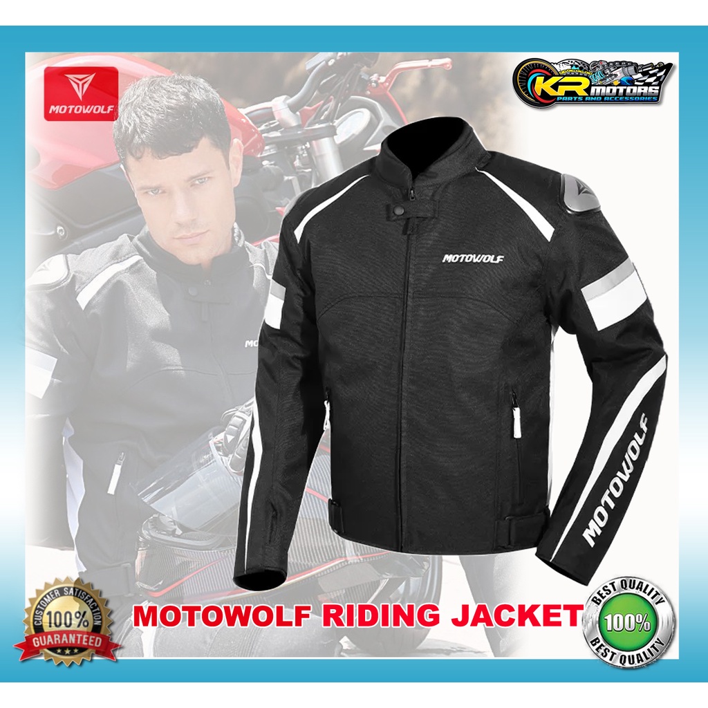 Motowolf Breathable Riding Jacket / Riding Gear / Riding Armor ...