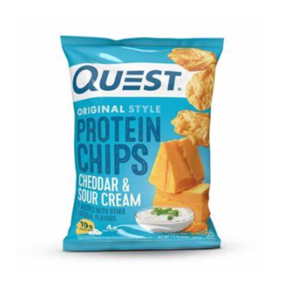 QUEST NUTRITION QUEST PROTEIN CHIPS (1 SERVING ) CHEDDAR & SOUR CREAM