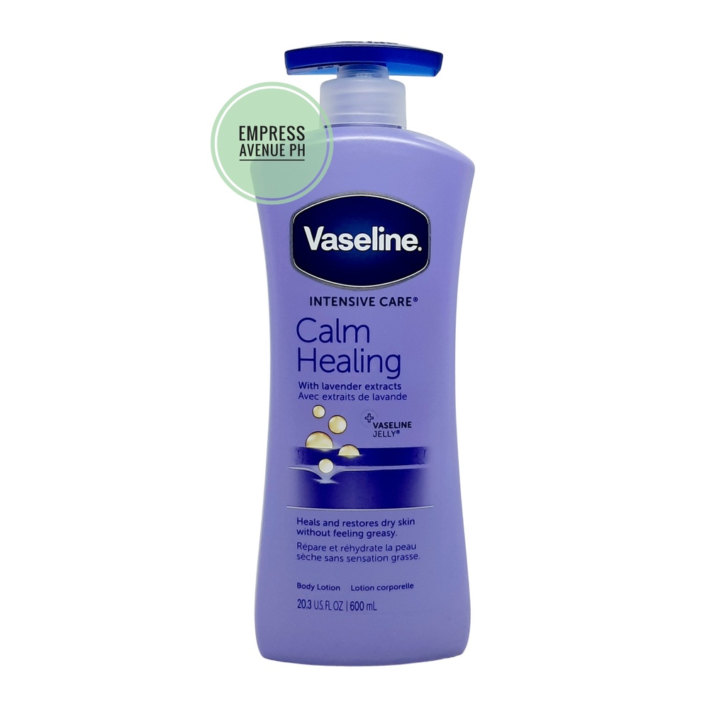 Vaseline Intensive Care Calm Healing Body Lotion with Lavender Extracts