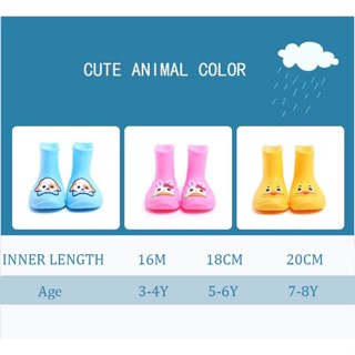 COD Children's Cartoon Rain Boots for Kids Weather Protection Shoes Rainy Shoes KIDS Rainboots #6