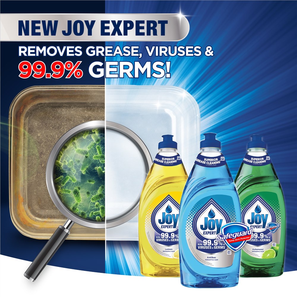[Bundle of 2] Joy Dishwashing Liquid Expert Kalamansi Expert Lemon