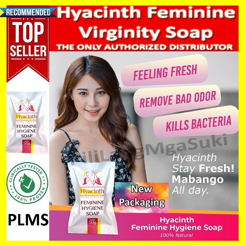 PLMS 100 Natural Authentic HYACINTH VIRGINITY SOAP Tightens Vagina
