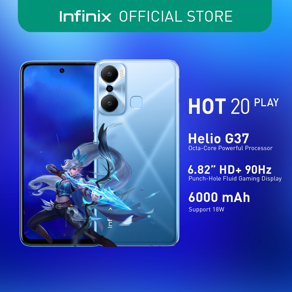 Infinix Hot Play Gb Gb Year Local Warranty Shopee