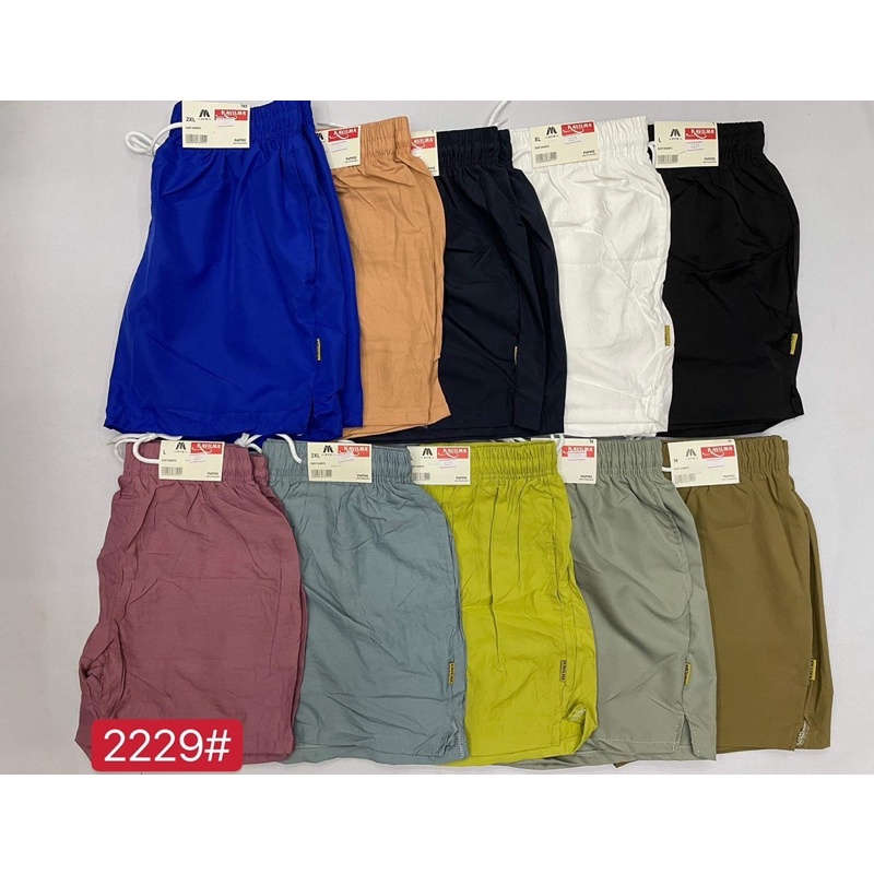 KVM Board Shorts Plain Unisex Summer Wear | Shopee Philippines