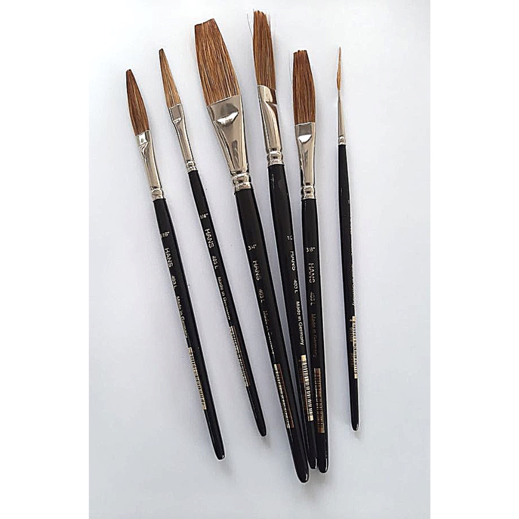 Art Hub Hans Camel Brush 403L (Paint Hair Brushes, Natural Bristles For  Artists Painting) | Shopee Philippines