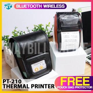 PT-210 Portable Receipt Printer Bluetooth Wireless Thermal Handheld 58mm OFFICOM Brand FREE POUCH