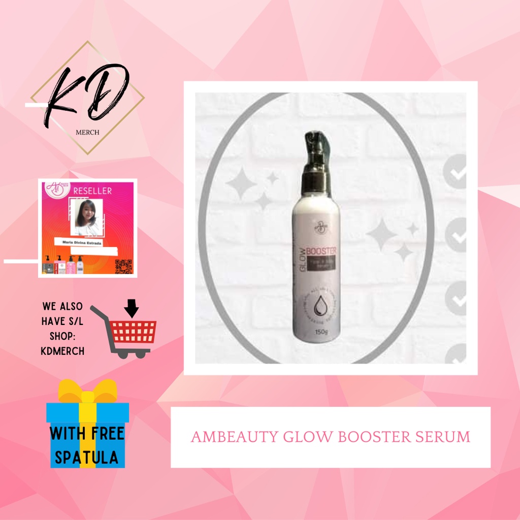 AMBeauty Skin Glow Booster Serum (ONHAND WITH FREEBIES) Shopee