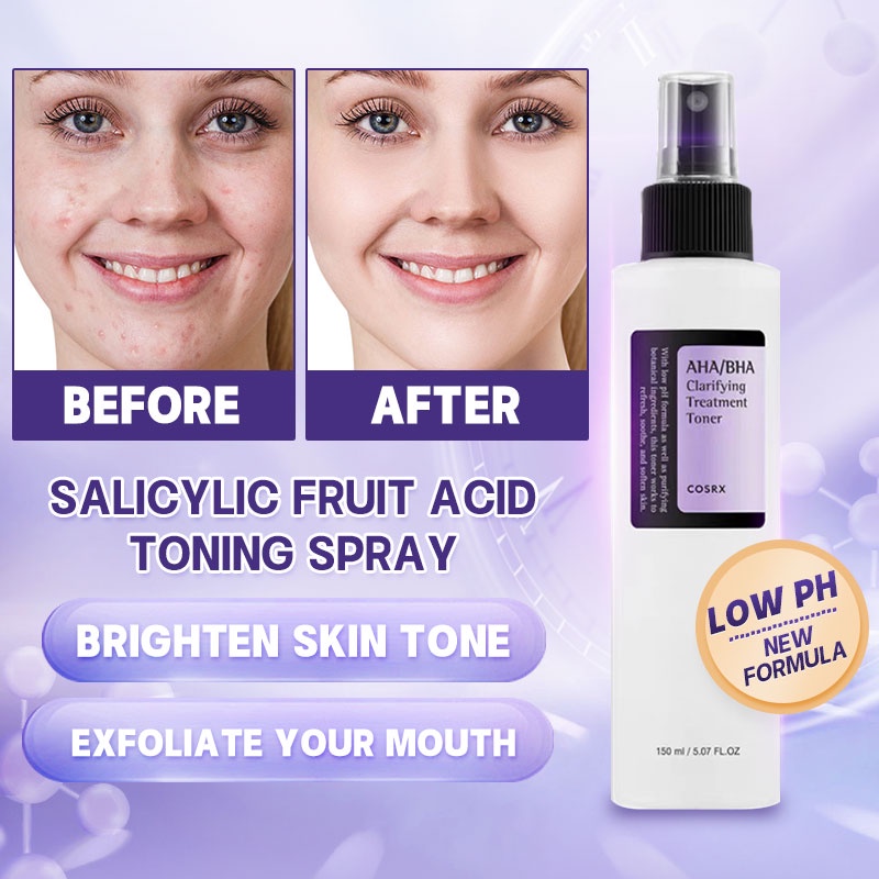 COSRX AHA/BHA Clarifying Treatment Toner For acne prone skin&Mild