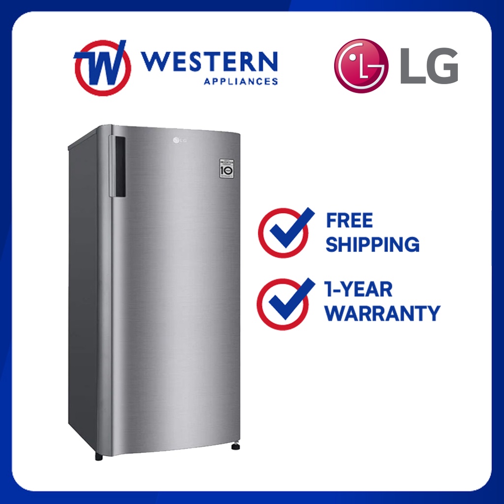 LG GRV204SLBT 6.0cuft Smart Inverter, Upright Freezer Shopee Philippines