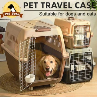 Pet Carrier Travel Cage Cat Dog carrier Cat Carrier Crates Airline Approved Pet Cage