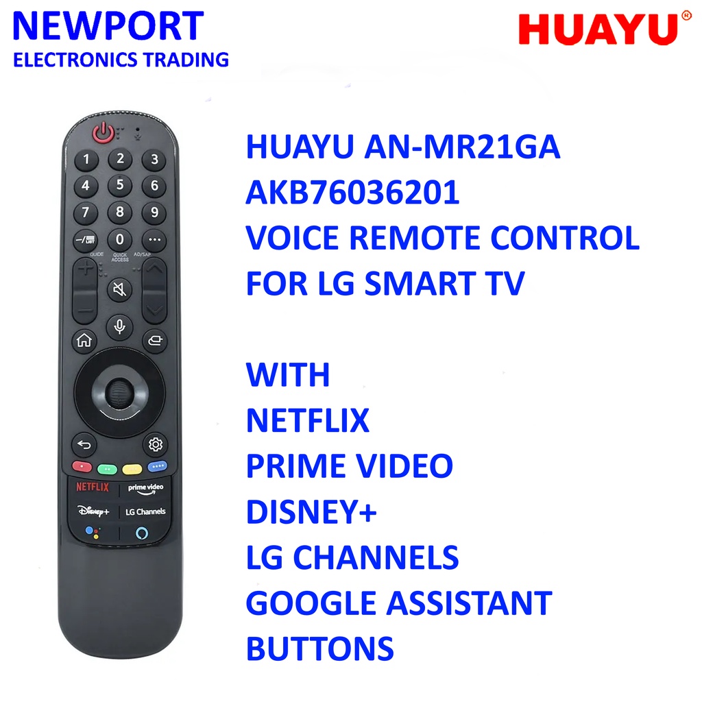 HUAYU ANMR21GA AKB76039704 MAGIC REMOTE FOR LG SMART TV Shopee