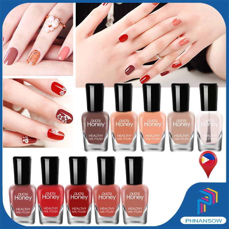 Nail Polish WaterBased NoBake TearOff Long Lasting Quick Dry Nail