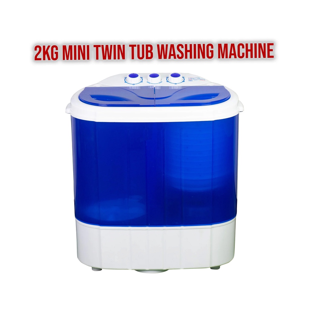 UNION by Winland 2.0kg Twin Tub Mini Washing Machine UGWM22 Shopee