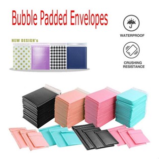 Pink | Blue | Peach | Black Thankyou Bubble Mailer Plastic Padded Envelope Shipping Bag Packaging1pc