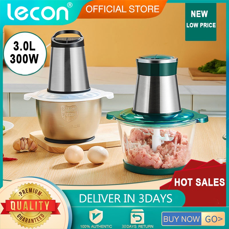 lecon 3L 300Wmeat grinder electric food processor food grinder multi