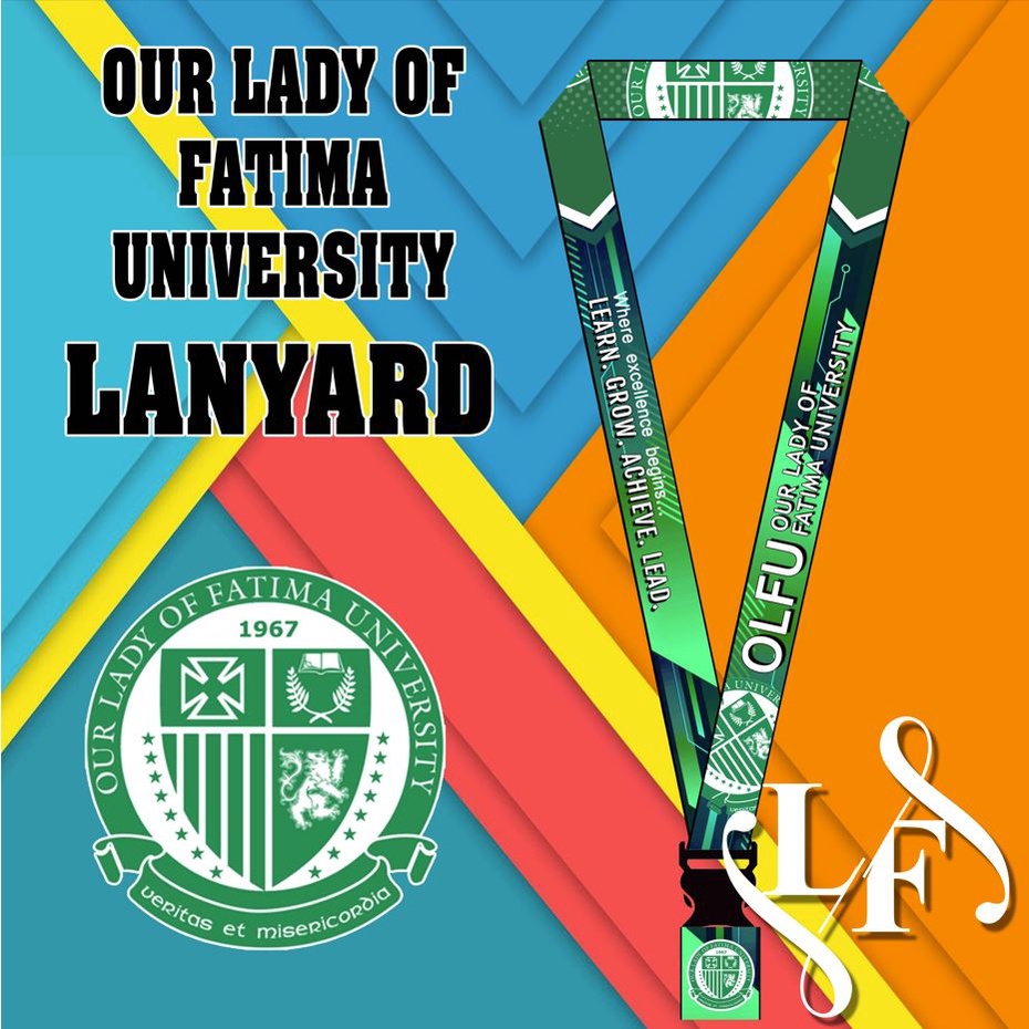 OLFU Our Lady of Fatima Design STEM ABM GAS MEDTECH NURSING ID Lace