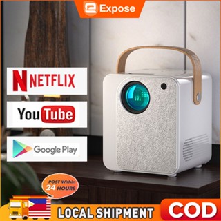 Expose HD Mini Projector for phone 999 Lumens supports ios/Android/Bluetooth wireless LED Projector