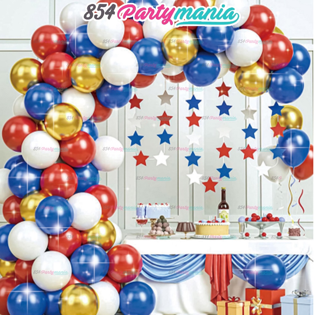 Balloon Garland Set Prime Colors Balloon Set Premium Quality Birthday 