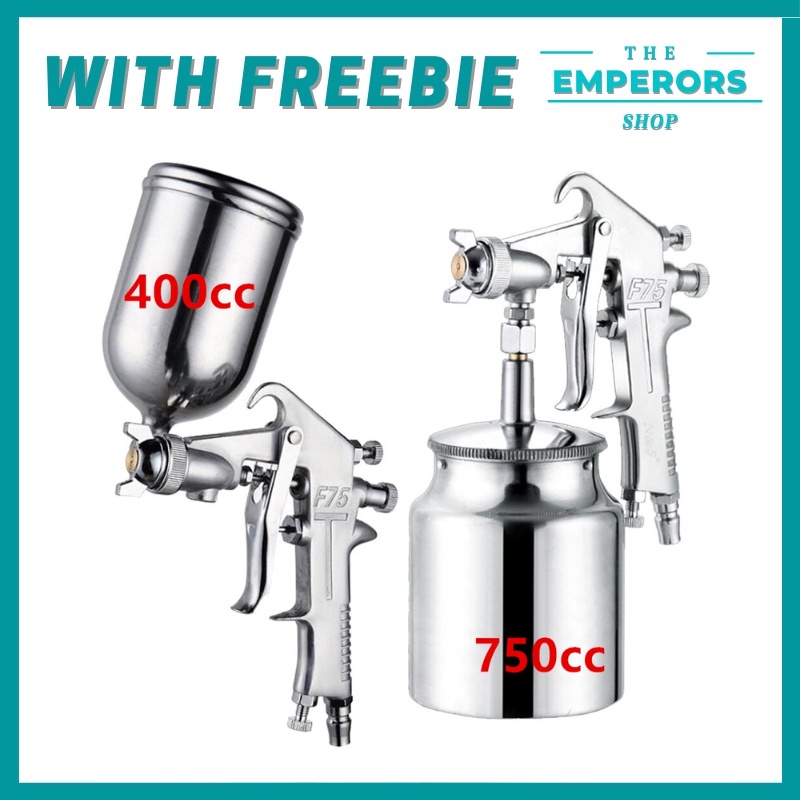 F75 1.5mm Air Paint Spray Gun Wall Painting Spray Gun Car Painting Gun